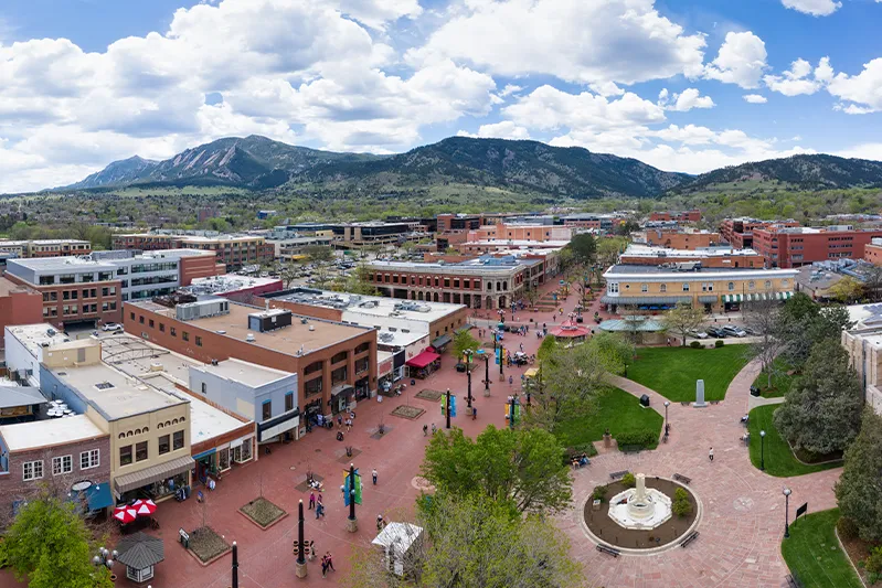 Boulder-Colorado Boulder Pearl Street Mall, Colorado